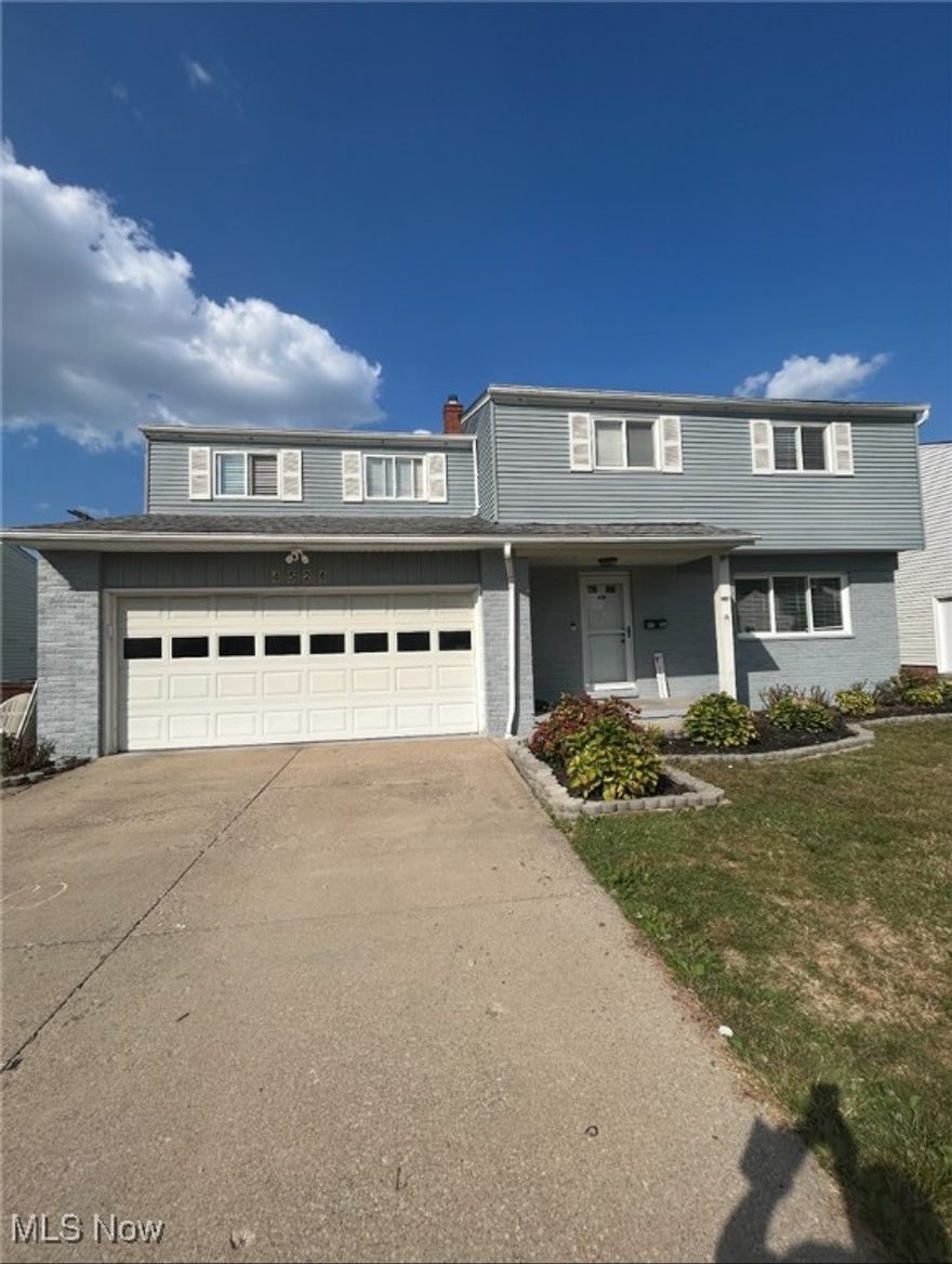 Welcome to your future home! This is a perfect place to create your new family memories.  Many updates, including new AC(2021), furnace(2021), hot water tank(2021), fresh paint, laminate flooring upstairs, vinyl floors downstairs, remodeled bathrooms and kitchen with quartz countertops. All appliances stay, including downstairs freezer and garage refrigerator. Gas heater in the garage. Close to schools and shopping.