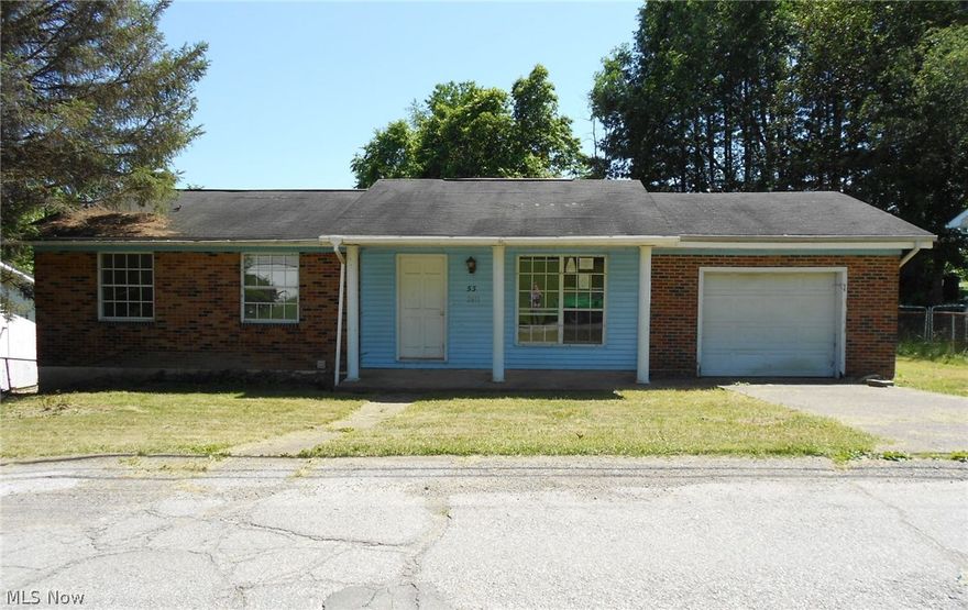 This home, with full walkout basement, is situated on a generous and gently rolling lot.  Great opportunity for the those Buyers with a vision and handy with power tools. Interior carpeting and kitchen have been stripped, partitions in the basement have been removed and deck has been removed.  Sump pump has been replaced in past 2 months and functions. Room measurements are rounded. Lock Box # 31676745  CAUTION!!!! DO NOT OPEN PATIO DOOR, OFF KITCHEN!