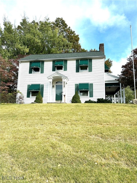Welcome home to this charming, well-maintained Colonial-style home, boasting 3 spacious bedrooms and 1 bathroom, full of character and warmth. Step into the large, eat-in kitchen with plenty of storage, and enjoy the convenience of included appliances. Host unforgettable dinners in the inviting formal dining room, or relax in the cozy living room, complete with French doors that lead out to a serene side patio. Upstairs, you’ll find generously sized bedrooms with ample closet space, plus built-in storage options for added convenience. The waterproofed basement offers the potential for additional living space and even more storage opportunities. Outside, you’ll love entertaining in the screened-in patio with an outdoor fireplace, perfect for cozy evenings or gatherings with friends and family. Start your day with a cup of coffee on the peaceful side porch and take in the beautiful surroundings. Don’t miss the chance to make this home your own – schedule your showing today!
