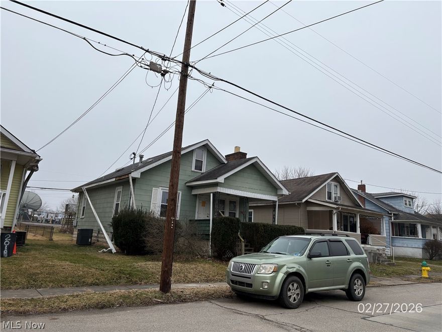 Home is in a convenient location, only blocks from the city park and many local conveniences. Alley access to property.  Is being sold as occupied. Please do not bother the occupants. The sale of the property is made on an "AS IS", "Where is", and "with all Faults" basis, and seller makes n o warranty or representation express or implied, or arising by operation of law, including, but not limited tom any warranty of condition, title, habitability, merchantability or fitness for a particular purpose with respect to the property or any portion thereof.