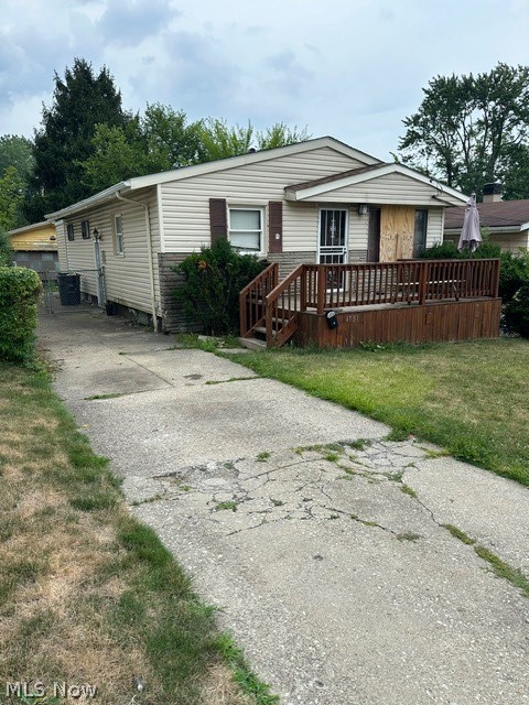Investor special! 3 bedroom, 2 bath ranch great flip and hold! New roof-2023, new gutters-2024, new heating unit-2023, new HWT-2022. Bones are solid. This home is being sold as is and seller will make no concessions or repairs. Make an appointment to see this property before it is gone, it won't last long! Bring your clients, inspectors and your offers!