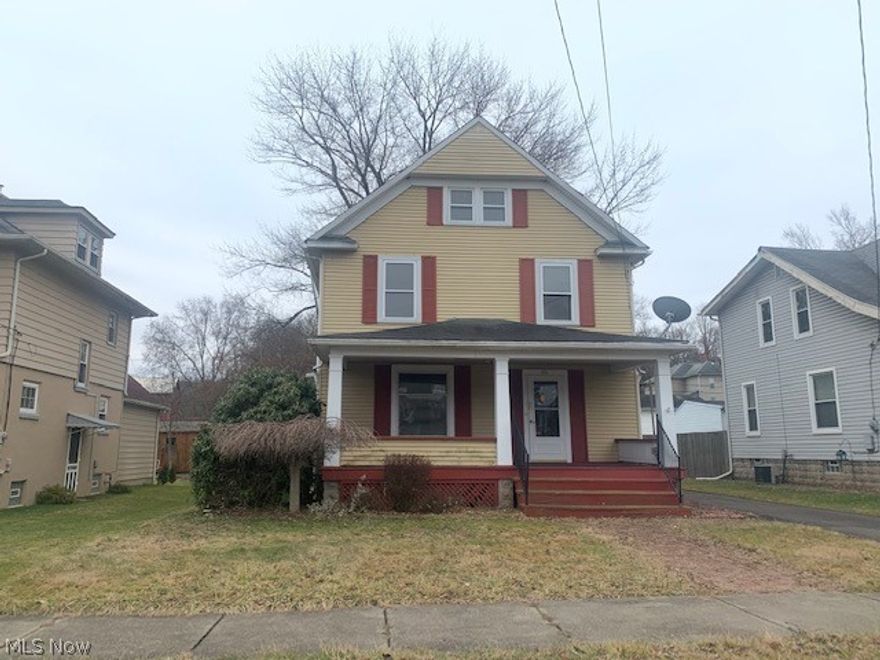 This Alice street home has many features including large 2 car detached garage, paved drive way, covered porch, rear patio, 3 bedrooms and 1 bath with a large finished attic. Call today for your private tour!