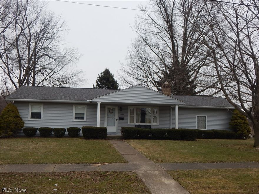 Wonderfully maintained ranch home on great corner lot.  Updates over the last few years include deck, roof, windows, siding, A/C and furnace.  This home has 3 bedrooms, 1.5 baths.  Beautiful brick fireplace in living room.  You will love the north end location close to schools and shopping.