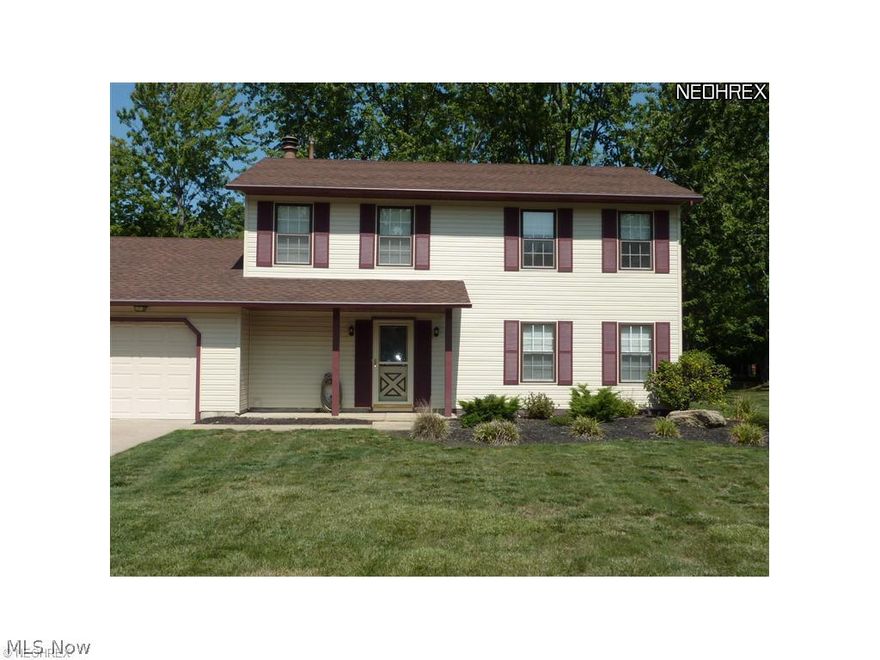 Family Room with fireplace, formal dining room. Master with full bath and walk in closet. Central Air, Laundry hook ups for gas or electric. 2 car attached garage.