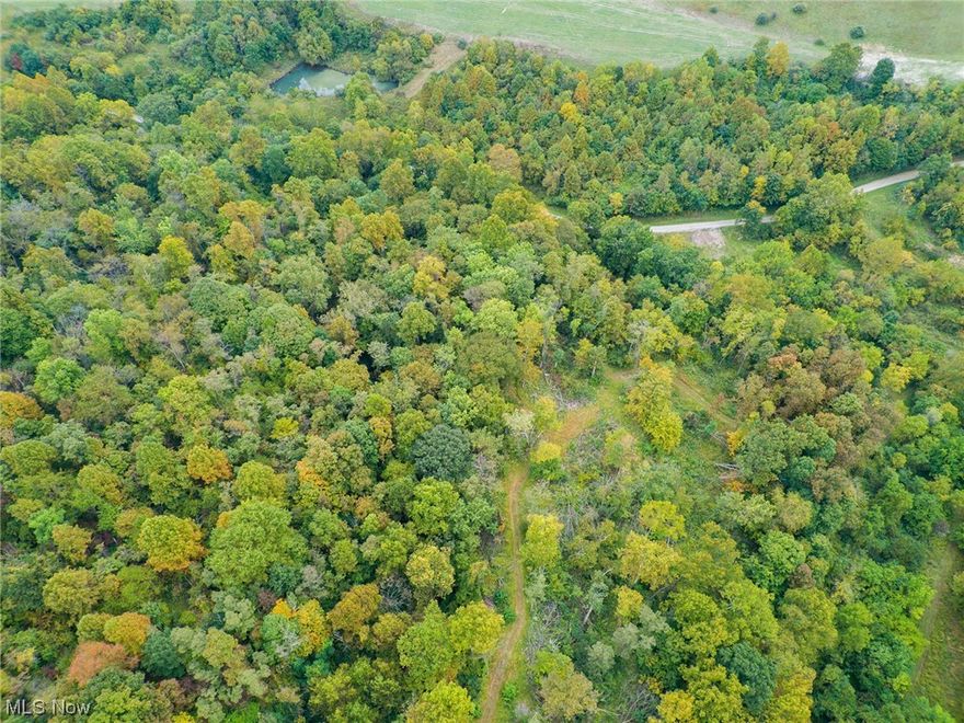 Property to be sold at Online Auction. Begins Ending: Wednesday, November 1st at 5:00 PM. 102.437 Acres with approx. 1,854 ft of frontage. Just a 7-minute drive off the Caldwell exit in what’s known as the Keithtown area here’s a hunting property that offers the wilderness and seclusion of Noble County yet is very accessible. Literally, miles of ATV trails traverse the property and many different spots where food plots could be planted. Here’s a property that with a minimal amount of work could be turned into the big buck haven you’ve been dreaming of. Offering a variety of topography and options from ridges to creek bottoms the property is entirely wooded, select timbered several years ago there’s a fair amount of timber, including a nice stand of walnut still on the property that continues to grow 24-7. Here’s your chance to develop and hunt a property in an area that has proven whitetail genetics. Parcel is nearby or adjacent to this address and does not constitute a real house number.