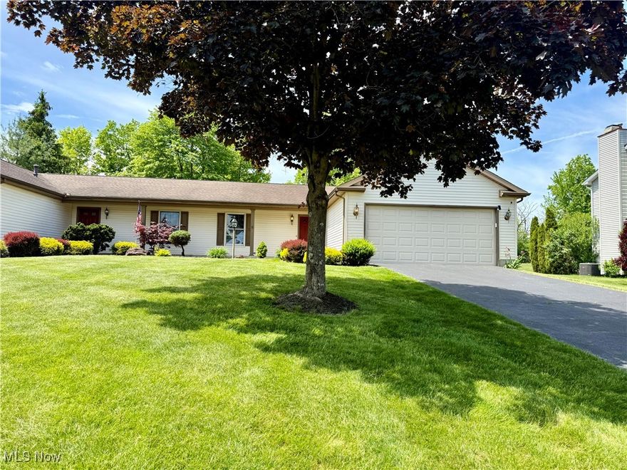 Welcome to one floor living at its finest in this updated 2 bed, 1.5 bath condo located in Canfield schools! A lovely entryway greets you with tile floors. Down the hall you’ll find the nice sized living room with sliding glass door to the back patio that overlooks the treed backyard. The kitchen has plenty of cabinet space and tile floors. Off the kitchen you’ll find the utility room with laundry hookups and an updated half bath. The master bedroom has a large walk-in closet and direct access to the updated full bath. The whole condo has received a fresh coat of paint and Lifeproof flooring (kitchen and entryway excluded). Not to mention a new furnace (2020) and AC (2022), roof (2014). This awesome condo is conveniently located close to the Mill Creek Metroparks Bikeway, Canfield Schools and swim club, not to mention tons of restaurants and shops just minutes away! There’s no HOA so no pesky extra payment each month - not to mention a 1 year home warranty included for your worry-free purchase! Schedule your private showing today!