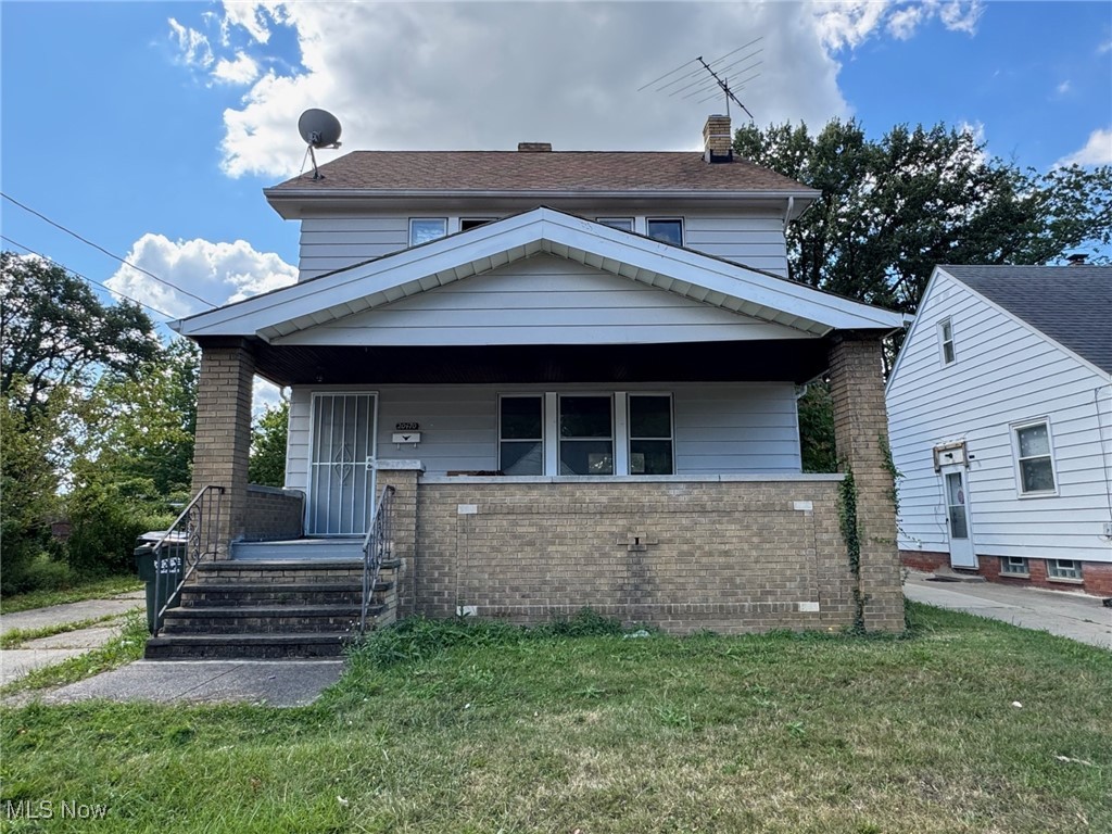 Investment Opporunity awaits in the large 3 bedroom colonial home with a two car garage. This home has had some updates done to it including newer electrical panel, water heater and furnace. This home features gorgeous hardwood flooring in most of the home. This home just needs your finishing touches to make it home again. The seller makes no representations or warranties about the condition of this home and it is to be sold in as is condition. The buyer must assume the Euclid point of sale violations.
