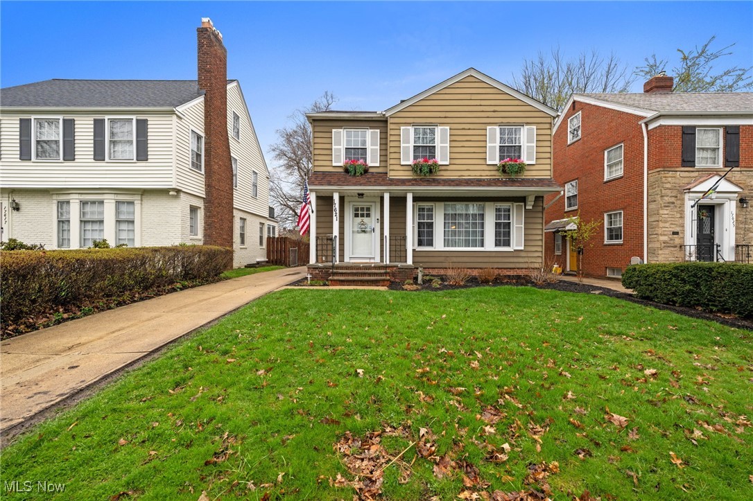 Opportunity knocks! Don’t miss this beautifully updated 3-bedroom, 3-bath home just moments from the vibrant Van Aken District in Shaker Heights! The open-concept layout offers exceptional functionality and flow, perfect for everyday living and entertaining. Thoughtfully renovated, this home checks all the boxes! Features include a newer roof, replacement windows, hardwood floors, recessed lighting, a spacious updated kitchen with stainless steel appliances, ample cabinetry, and generous granite countertop space including a breakfast bar. Additional highlights include updated flooring, an updated attached half bath off the primary bedroom, an updated full bath with Jacuzzi tub and double bowl sink, an updated half bath on the main floor, a finished basement, glass block windows, ceiling fans, designer fixtures and much more! A strategically located bonus room serves as the perfect flex space—ideal for a drop zone, home office, playroom, or whatever your lifestyle demands. As temperatures rise, enjoy central air conditioning or step outside to the fully fenced backyard and patio—great for entertaining, pets, or play. Ideally located with easy access to shopping and dining, and just minutes from the Blue Line RTA for a quick commute to downtown Cleveland and University Circle. Nestled on a tree-lined street in desirable Shaker Heights. Schedule your private tour today before it’s gone!