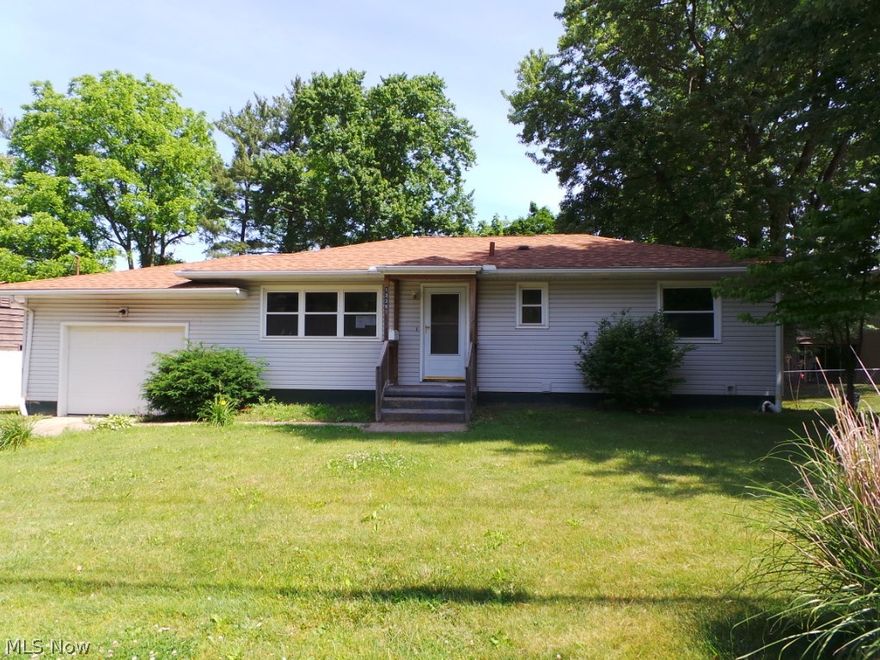 Three bedroom ranch close to everything.  Hardwood floors, natural woodwork.  Tons of potential.  Great backyard!  Property sold AS IS.  Equal Housing Opportunity. FHA insurable w/escrow per HUD appraisal.