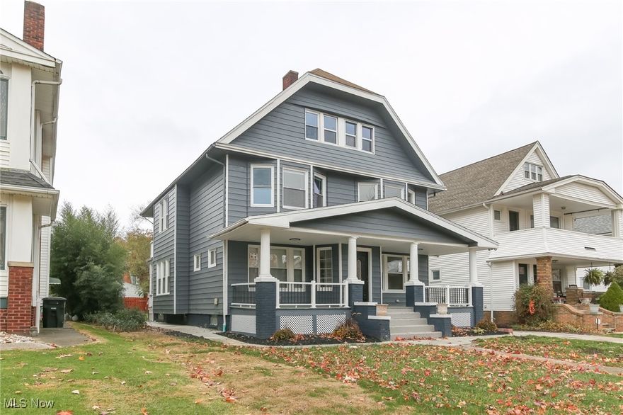 Are you an investor or looking to occupy with income potential? This 3 bedroom side by side with updated attic for potential fourth bedroom is move in ready. Updated and remodeled lots of income potential in desirable Lakewood Ohio. Roof 2011, both units have central air separate basements for laundry and storage. Separate utilities.
This is definitely one to see. Start of the year with a great investment. Call your favorite Realtor today.