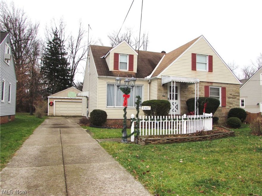 Parma Master-Bungalow / Cape Cod Style =1662 Sq. Ft. approx above ground square footage Plus a Full Basement,  All Large Rooms, 3 Bedroom  , 2 Bath, Huge L Shaped Master Bedroom (approx.  22x14 and 11 x 11 ),  Vinyl Clad Aluminum Sided, Rear Covered Deck with Wheel Chair Ramp, 2nd Kitchen in Basement, Basement Wood Burning Stove, Full Bath on 1st floor and Basement, Rec Room 32x17 with Bar, 
Furnace 2019, 2 Car Frame Garage with a 2nd shed built off the back that needs TLC., approx. 1/3 acre, Shed 12 x 10, Fenced Dog Pen, Estate Sale being Sold "As IS" / Estate will do no repairs as a result of Home Inspect.
