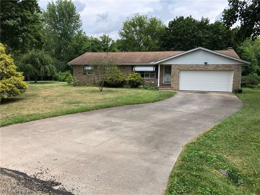 Welcome to this well-maintained home located on a quiet cul-de-sac in the Lake school district. Stepping inside into the living room, notice the large bay window overlooking the nicely manicured front yard, with plenty of natural light. Continuing into the fully applianced eat-in kitchen with plenty of cabinets for storage. The open floor plan allows you to view the family room with a large brick fireplace complete with gas logs and large picture window. Or, you could enjoy the view of the backyard from the kitchen through the glass sliding doors to the enclosed back porch. All 3 bedrooms have recently been painted, have hardwood floors, and trim installed. The master bedroom has a half bath with Corian counters and tiled floor, as the main bathroom does also. It also has a ceramic tiled shower/tub tiled floor. The basement provides more storage, shelving, laundry area complete with a washer and dryer, water softener, furnace, and sump pump. In the spacious backyard, great for entertaining, you will find 2 sheds for even more storage of outdoor furniture, tools, a workshop, and toys. The septic system has been updated to county specifications as of 04/24/2024.