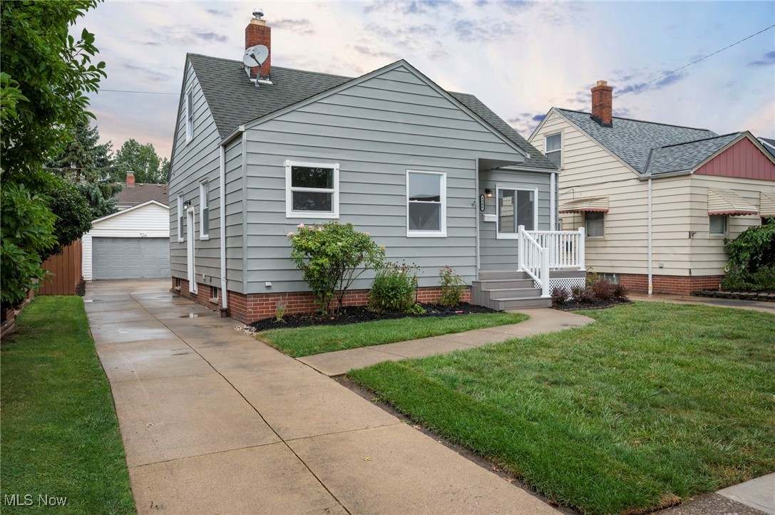 Spectacular Cape Cod .... Over $100,000 in Improvements .... Brand New Upscale Kitchen with Butcher Block Counters, Abundant White Cabinets, plus Pantry and Brand New Stainless Appliances .... Two Brand New Luxury Full Bathrooms with Large 5' Showers, plus Romantic Soaking Tub .... Brand New Vinyl Plank Fashionable Flooring on 1st Floor and Lower Level .... Huge 2nd Floor Open Dormer .... Impressive Finished Rec Room with Cozy Fireplace and Large Gathering Space .... Brand New Inviting Front Sitting Porch .... Large Concrete Driveway .... Brand New White Vinyl Windows .... Newer Roof .... Newer HVAC .... Brand New 2nd Floor Cooling and Heating Unit .... Newer H2O Tank .... New Entry Doors .... Must See Inside the Garage (Overhead Door Unlocked) .... Near Brooklyn Schools .... Location, Location, Location.