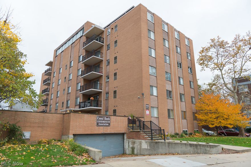 Rare opportunity to own one of the largest units with 2 full baths in the Coral Rock Condominiums on Clifton! At over 900 sq. ft., this 2 bedroom, 2 bathroom unit offers a great balance of space and convenience. Newer laminate floors in the family room and dining room. Spacious kitchen offers ample cabinet and counter space and both baths have been recently updated. Best of all, the master bedroom has a private, full bath and walk-in closet. Other amenities include a secure underground garage space along with a large storage unit. Building features a banquet room and indoor roof top pool to enjoy all year long. Come see today!