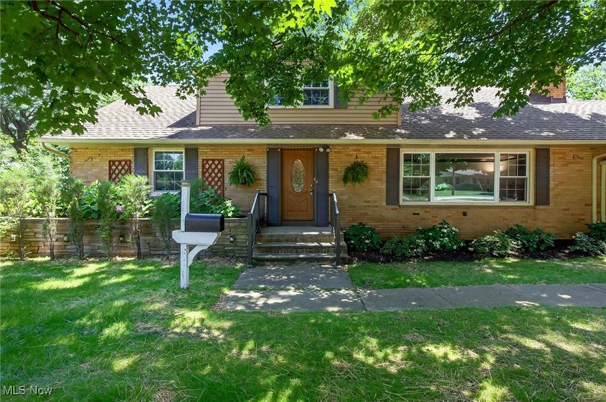 Nestled on a quiet street, this updated, brick Cape Cod is charming and timeless on the outside, while inside you'll find contemporary finishes, stylish fixtures, and a functional layout ideal for today’s lifestyle.  This 3000+ sq ft home offers 4 spacious bedrooms including a primary suite that will make you the envy of the neighborhood.  It features a spa-like bath with an oversized jacuzzi tub with a dedicated hot water heater allowing you to soak all night long.  Steps away is your massive primary suite closet conveniently equipped with washer/dryer hookups and a laundry tub. Chef's kiss to the gourmet kitchen with granite countertops, double wall ovens and durable luxury flooring. It's a cook's delight. Storage reigns supreme in this home with closet space galore. The finished lower level recreation room is ideal for hosting family and guests or for those weekend movie nights.  Cancel your gym membership and enjoy the custom home gym. If you love the outdoors, escape the summer heat under the trees on the freshly seeded lawn or sip a lemonade on the spacious, enclosed patio.  Home warranty included.  This home is a must see.  Schedule your private tour today.