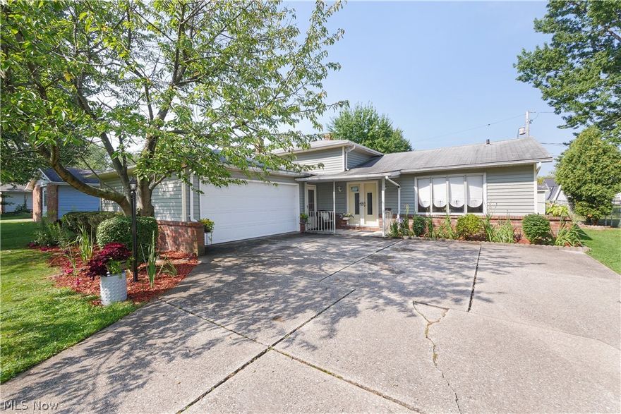 Welcome home to 16222 Howe Road in Strongsville! This charming split level home has so much to offer. Between the spacious layout and the huge fully fenced in backyard, granite counter tops and vaulted ceilings, this one has so many great features. Updates include a drainage system put in by Benjamin Franklin, new Furnace about 10 years ago, granite counter tops in the kitchen five years ago, a new fence gate, a new light fixture on the front yard lamp post, new Anderson front doors 2015, new washer 2019, and a freshly painted shed. Reach out to schedule a showing soon because this could be your new #HomeSweetHome!