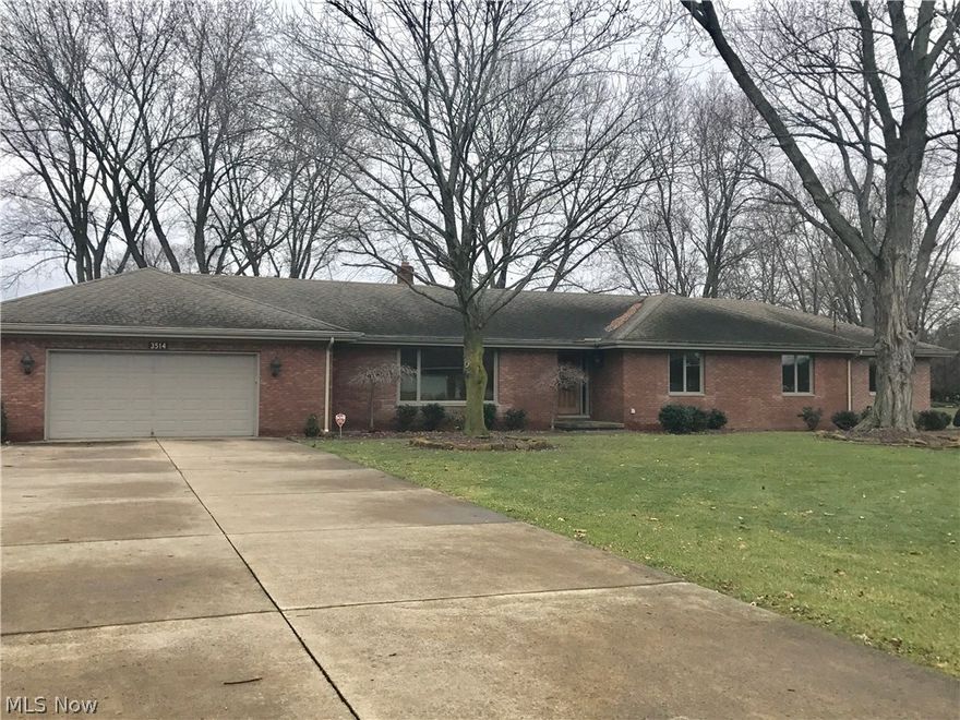 This breath taking ranch style home on nearly 2 acres in Poland school district is a rare find in today's market. Conveniently located close to shopping, restaurants, schools, with quick access to the turnpike and I-680. This home is just shy of 3,000 square that features 4 bedrooms, 2 1/2 baths and tons of storage! You will absolutely fall in love with the open floor plan with an updated kitchen with granite countertops and travertine flooring. The large family room features vaulted ceilings, tons of windows with a gorgeous stone fireplace. The master bedroom features huge walk in closet and beautiful master bath! Call today! You do not want to miss out on this rare property!