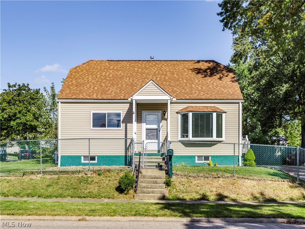 Beautiful Bungalow in Ellet. This 3 bedroom, 2 full bath, 1455 SF home is in a quiet, well established neighborhood conveniently located close to shopping and schools. 2 bedrooms and 1 full bath are located on the first floor. The third bedroom and bonus room are the entire the second floor. The kitchen leads out to the 12x32 ft covered deck and patio. Enjoy the fully fenced in yard with plenty of space to spread out. The basement is partially finished with a rec room, an office or workout room and a full bath. A Home Warranty is provided with home. This house is the one you've been waiting for.