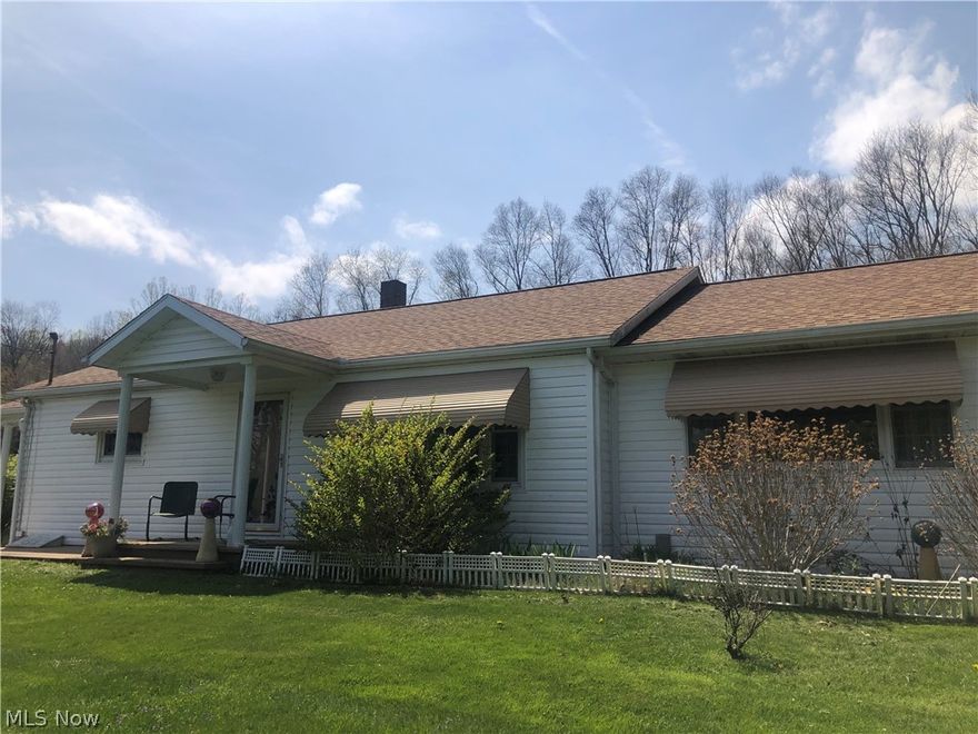 Charming 3BR maintenance free, vinyl sided ranch home, situated on 1.018 acres. Convenient location, 1 mile off of SR 800 between Dover/Phila and Canton. Recent improvements include vinyl siding and roof (2018), asphalt driveway (2019), carpet in bedrooms and hallway (2019). Enjoy the country views from your sun porch, Oversized detached 2 car garage.
