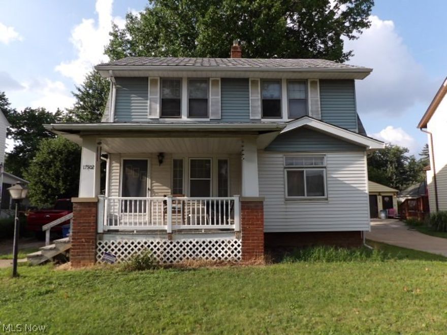 Home is in need of major repair.