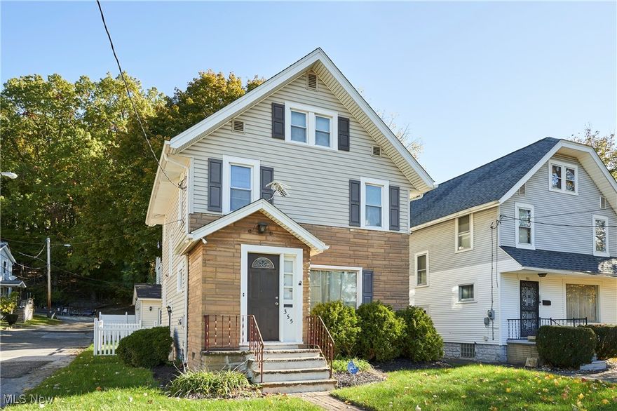 Wonderful 2.5-story home in excellent condition. Features include three bedrooms and 1.5 baths, a newer two-car garage, and a fenced backyard. The home has been well-maintained with numerous updates.
Recent updates:
*   Newer LVT flooring in the living room, dining room, and kitchen (installed in 2022/2023).
*   Expanded eating area in the kitchen with a slider leading to a newer vinyl-fenced backyard (approximately 2022).
*   Upstairs features three bedrooms with newer paint and carpets.
*   The full bathroom has been updated with a tile tub surround, pedestal sink, and tile flooring.
*   The third floor serves as a great bonus room/flex space and also features newer LVT flooring.
*   The lower level has a rec room with laminate flooring.
Additional details:
*   Oversized two-car garage built in 2010 with vinyl siding.
*   Windows and vinyl siding were updated in approximately 2011.
*   100-amp electric box, new approximately 2019.
High Efficent Furnace