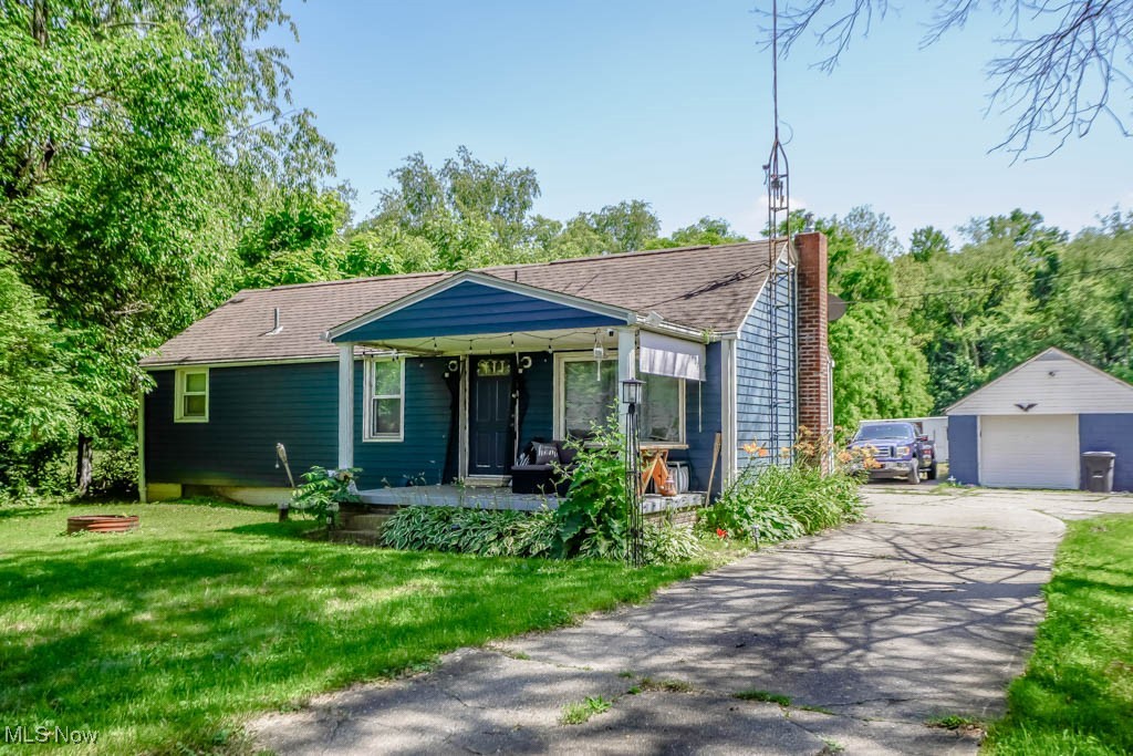Investment opportunity in Perry Local Schools! Easy to rent two bedroom home on an acre with a detached one car garage. Recently rented for $1,075 per month. Great chance to add to your portfolio or start investing. Call today!