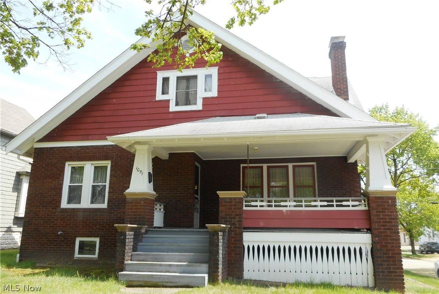 Love the look of retro?  Looking for a house with character, charm, and “Good Bones”?  This 1 family owned home features beautiful original woodwork, a formal dining room with built-ins and a living room with built-ins and woodburning fireplace.  The delightful kitchen offers plenty of cabinets and even includes the kitchen table and chairs since they match the retro countertops!  A full bath and 2 bedrooms on the first floor make life more convenient and could be used for an office, craft room or playroom.  Upstairs are 2 more bedrooms with large closets, 2 storage rooms, a sitting area and a full bath with the original claw foot tub!  A door from 1 of the second floor bedrooms leads to an "Airing Deck", great for your morning cup of coffee.  There are hardwood floors under the linoleum in the other upstairs bedroom.  A home warranty, many newer windows and a 2 car garage are an added plus!  Enjoy the change of seasons from the front porch.  Don't wait, call for a showing today!