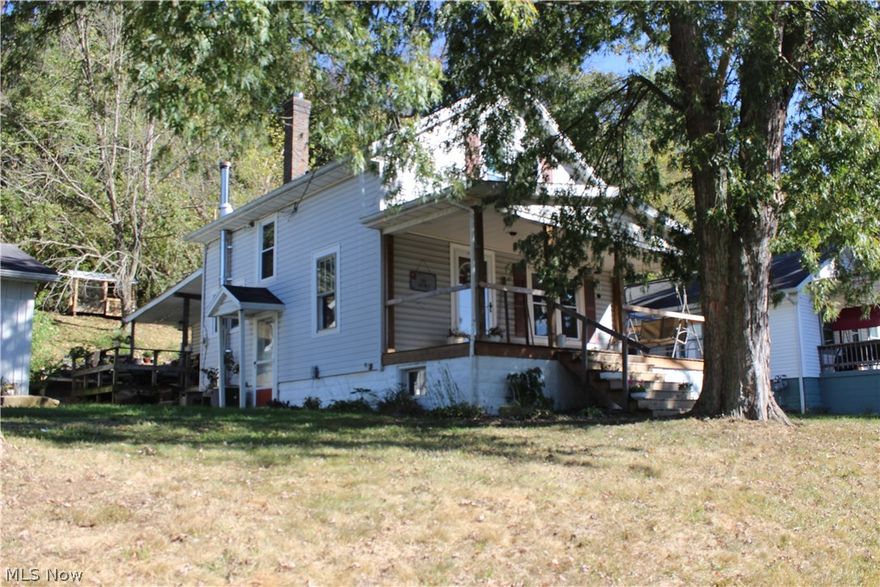 New Listing! Maysville Schools! A great home with many updates! Newer tile floors, all hardwood floors have been refinished under the existing carpet, upstairs bathroom has been redone. New flooring in the kitchen and dining area, new outside doors, new furnace and A/C. Woodburner (2015) downstairs is hooked into the duct work for efficient heating (chimney lined). Owners bedroom on the main floor and master bath.  Check out the 2 1/2 car garage with woodburner, garage door opener, and plenty of room for storage. Seller to include a 1yr Home Warranty!