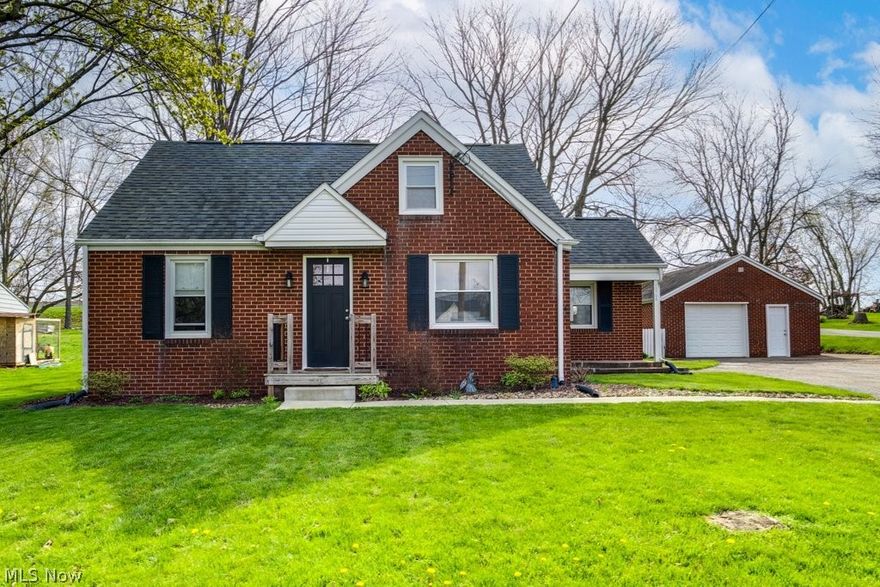 Welcome to this cozy and charming brick home, offering comfort, style, and thoughtful updates throughout. This well-maintained property features 3 inviting bedrooms and 1 full bath, perfect for a variety of lifestyles. Step inside to discover a beautifully updated home, remodeled in 2022, showcasing modern finishes and a warm, functional layout that makes both everyday living and entertaining a pleasure. The homes inviting atmosphere continues into the spacious recreation room in the lower level~ideal for a media space, game room, or additional living area. Outside you'll find a one-and-a-half car detached garage, providing ample space for parking, storage, or a workshop. With it's sold brick construction, cozy feel, and key updates already completed, this home is truly a gem. Don't miss the opportunity to own this charming home that blends classic character with modern convenience!