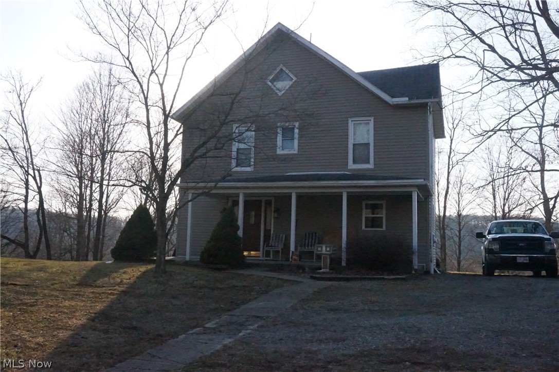 Nice two story home directly across the street from Killbuck Elementary. This home is 1,880 sq ft, 4 bedrooms, 1 full bath, and a walkout basement. Such a nice setting situated on top of the hill overlooking town. The house has a lot of character with nice old woodwork and refinished hardwood floors. The home has an all seasons room connected to a relaxing deck in the back. The property also features a 24x16 outbuilding for extra storage and lawn equipment. Call today for you private showing.