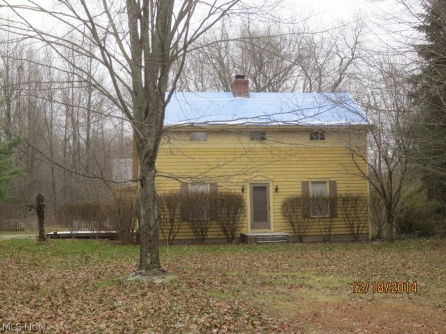 Private setting on 3 acres, 3 bedroom, 2 full baths, cape, first floor laundry, attached garage and more.