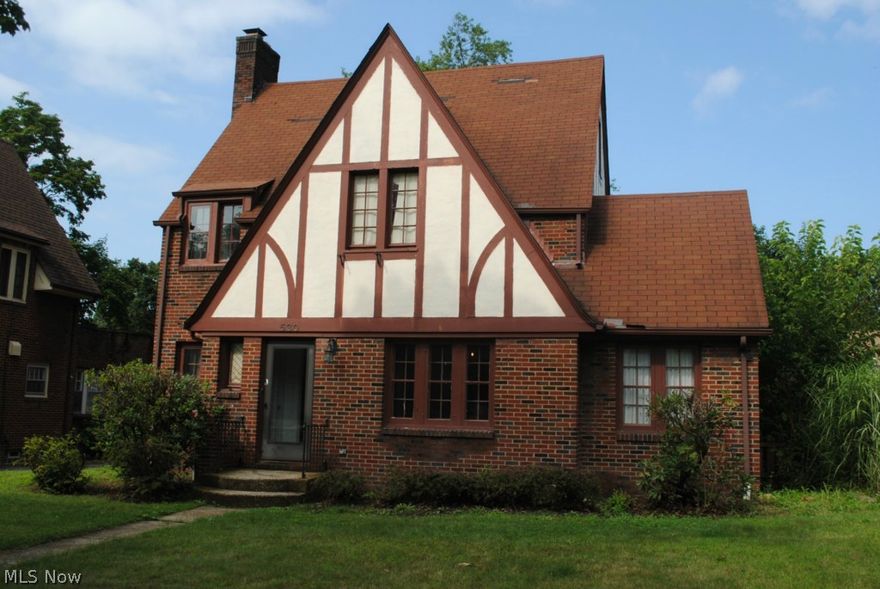 BANK OWNED .... Stunning Brick Tudor Colonial .... 4 Bedrooms, 1.5 Baths .... Living Room With Cozy Fireplace .... 1st Floor Family Room .... Formal Dining Room ... Kitchen With Dinette .... Walk- Up 3rd Floor .... Full Basement With Recreation Room .... 2 Car Side Load Attached Garage .... Handyman's Special ....