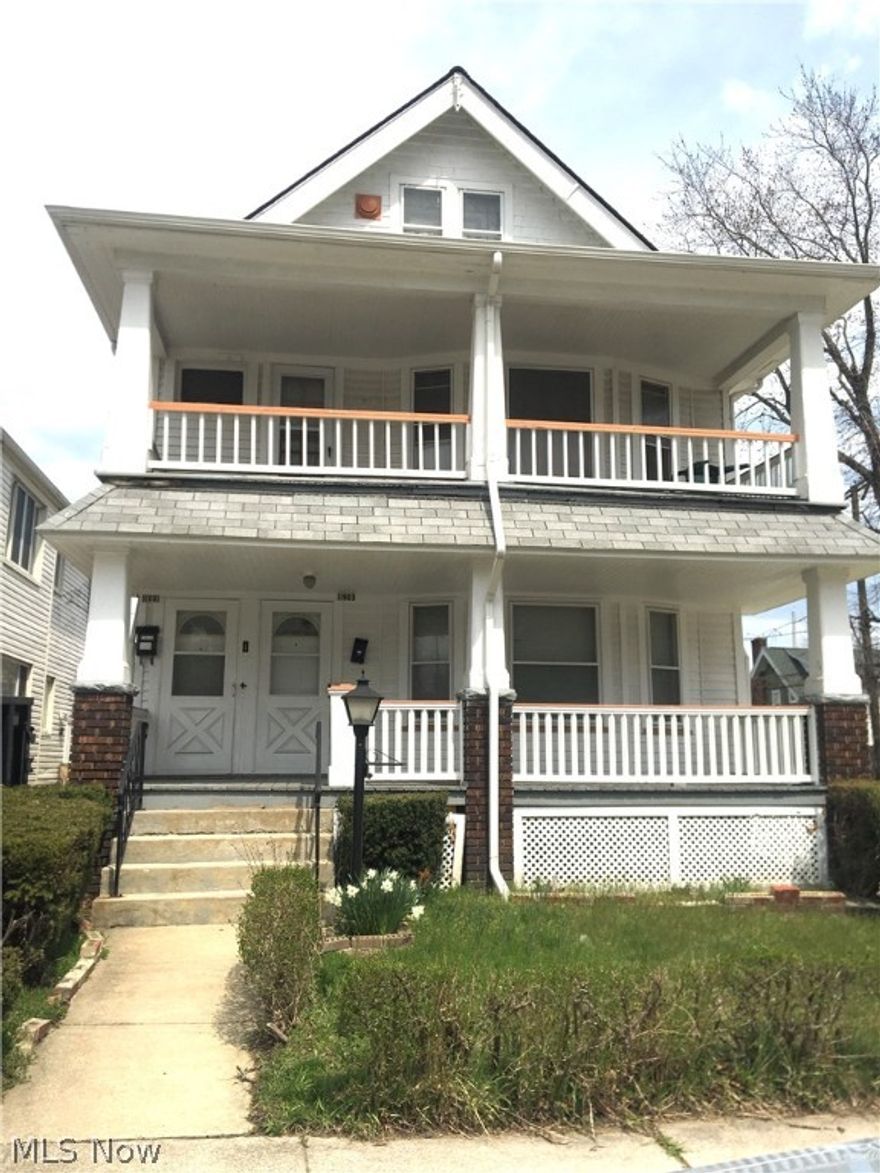 Welcome to 11901 Ablewhite! This Multi Family home has had one owner since 1975 and well maintained. This is an excellent investment opportunity and/or reside in one unit and rent the other unit out. There are two bedrooms and one full bath in each unit and a half bath in the basement. Market rent for the area is about $650 per unit.  This home also features a spacious third floor. 2nd floor unit is occupied with a great tenant for over 10 years and would like to stay. Schedule you private showing today, it’s a gem!