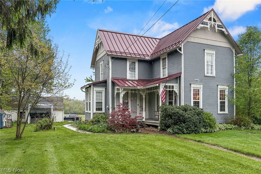 Set on nearly 9 acres in Wadsworth Township, this charming century home blends historic character with thoughtful updates for modern living. The property offers a peaceful, private setting with plenty of space to enjoy the outdoors.
Inside, the home features a fully applianced kitchen, including a newer stove (2021), and the convenience of first-floor laundry with washer and dryer included. Recent improvements provide added peace of mind, including a new furnace, hot water tank, and carpet all installed in 2021, as well as central air replaced in 2018.
Upstairs, the bathroom has been tastefully remodeled in 2025, adding a fresh, updated touch. A durable metal roof installed in 2015 enhances the home’s longevity and low-maintenance appeal.
Additional highlights include a two-car detached garage and a walkout basement, offering easy access and extra storage or potential workspace. With its blend of classic charm, modern updates, and expansive acreage, this property offers a unique opportunity for country living with room to grow.