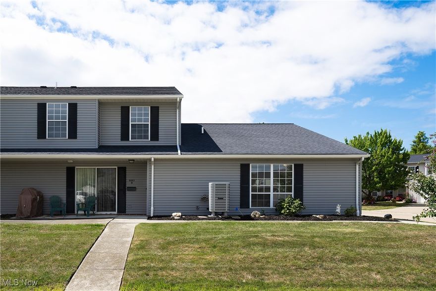 Welcome to Independence Place! This beautifully maintained condo offers 2 spacious bedrooms, 2 full bathrooms, and just 1,316 sq. ft. of comfortable living space plus the opportunity to create a 3rd bedroom, home office, or flex space to fit your lifestyle. The living room areas are perfect for gatherings and everyday living, while the primary bedrooms provide generous closet space. With low-maintenance living, the association takes care of exterior upkeep and snow removal, giving you more time to enjoy life. Conveniently located near shopping, dining, parks, and highway access, this home offers both comfort and convenience. The condo features new hardwood floors, new carpet, and a neat front porch. With a 1-car garage, central air, and a welcoming community atmosphere, this Mentor condo is a fantastic opportunity you don't want to miss.