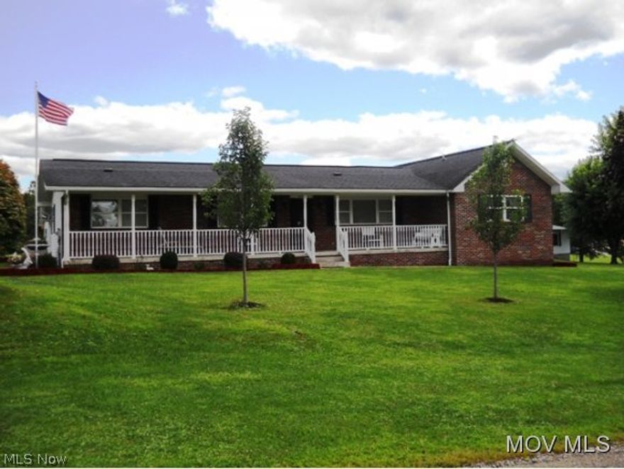 Beautifully maintained home in move-in condition!  Addition with many updates in 2004 including a second master suite with walk-in closet, walk-in jacuzzi tub, double bowl Corian countertops, kitchen updated in with oak cabinets, Corian countertops, stainless steel appliances, 2 pantries and breakfast area, there is (1) 2 car garage just off breezeway with a canning kitchen, and (1) garage that is 28'x36' that will hold 4 cars, black top and concrete driveway, meticulously landscaped, propane line in kitchen for back up heat.  Elem: Coolville Elementary  Elem/Bus: Y  JrHigh: Federal Hocking  JrHigh/Bus: Y  High: Federal Hocking High School  High/Bus: Y  Fire: VOL  Police: SHF  ;SQFT=Fin L1:1792, Fin Above:1792, Fin Total:1792, Unfin Bsmt:0, Unfin Above:0;GAR= 2 Car Det, 4 Car Detatched, Gar Other-See Remarks