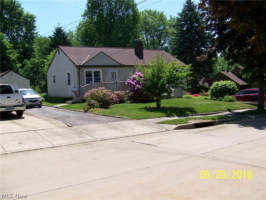 Lovely well kept, nicely landscaped home in Ellet AND 3 roomy bedrooms and 2 full baths. Hard wood floors under carpeting in bedrooms. Finished rec room in basement with full bath. One car garage in basement and one car garage detached. Good sized lot 90X154 for children to play in but easy to care for. Close to a park and schools.