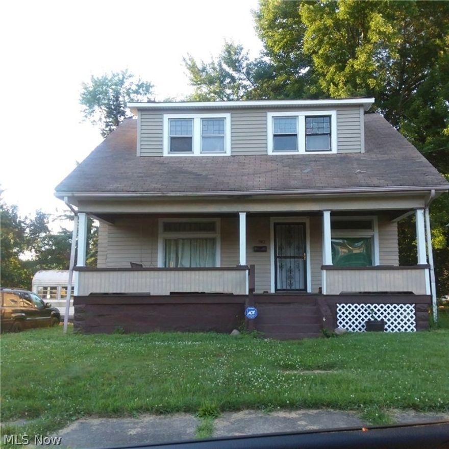 Located in the newly renovated Idora Park Neighborhood. Currently rented month to month for $600/month.  Updated furnace, 40 gallon water tank, plumbing and toilet. Updated kitchen floor. Other room is breakfast nook off of kitchen. Fireplace in living room is gas but gas is disconnected.