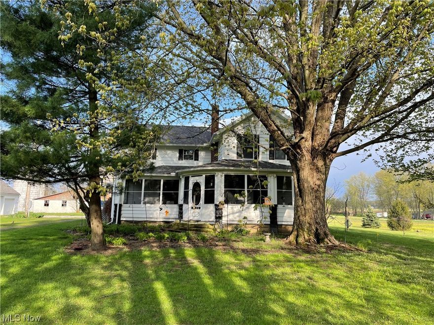 Remarkably Restored.  Come and visit this splendid 1800's home in Henrietta Township.  There will plenty of space for your antiques in this nearly 4000 square foot colonial.  Enjoy a great home-cooked meal in your newly rebuilt eat in kitchen.  For more formal or large parties, holidays and family gatherings utilize you enormous and elegant (15' x 21') formal dining room.  After dinner, on warmer nights you can sit out on one of the home's 3 large porches or on cooler nights cozy up in your living room and enjoy a fire in the woodburning fireplace.  If you're not quite ready to call it a night go on into the family room and relax, maybe with a nightcap or glass of wine (from the wine cellar) and a good book.  Upstairs there are 4 bedrooms, one being a master suite with a sitting room and its own bath.  There are 2 full baths upstairs and one full bath down.  This special residence also has a 35 x 21-foot extra room that could be used as a game room or in-home gym. Outside the back door