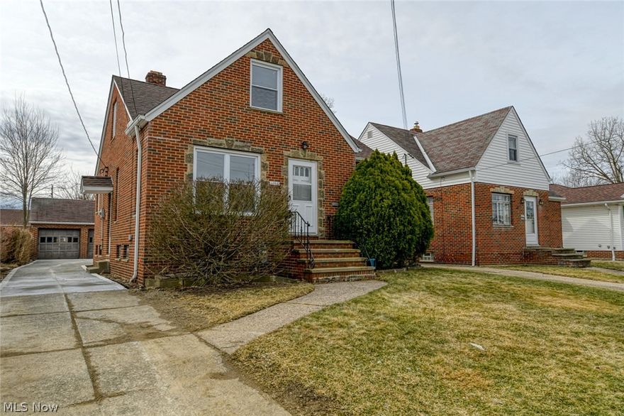 *This charming 3 Bedroom BRICK Cape Cod offers newly renovated large bright and cheery eat-in kitchen with granite countertops, new cabinets and flooring* . Amazing bathroom with all new fixtures,tile and ceramic flooring. Beautiful hardwood floors up and down* Upstairs offers walk-in closet and lots of storage. New roof,windows and driveway!  Finished basement. 2 car brick and concrete garage.   See today!