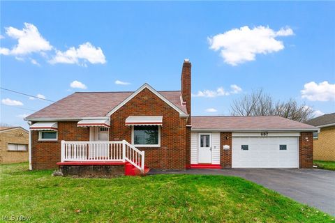 Homes For Sale - 687 Moore Avenue<br/> Mahoning County, Campbell, OH 44405