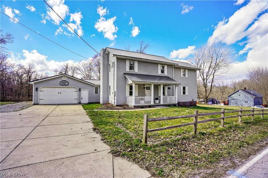 This 4 Bedroom/3 Full Bath Colonial is set on over an acre in Poland School District, offering the space and privacy of country living with modern updates throughout. 

Inside, the main living area features new flooring and updated lighting, creating a clean, contemporary feel. Recent improvements provide added peace of mind, including updated plumbing, a new septic system, and a brand-new HVAC system.

The open layout leads into the eat-in kitchen, where soaring vaulted ceilings add volume and character. Freshly painted cabinetry, new countertops, and a stylish backsplash give the kitchen a modern refresh, while a newly installed sliding door fills the space with natural light and provides direct access to the back deck.

Just off the kitchen, you’ll find a fully renovated full bathroom along with a functional laundry and mudroom area complete with pantry storage and convenient access to the oversized 36x24 garage.

The first floor is anchored by an impressive primary suite designed for comfort and relaxation. This spacious retreat features tray ceilings, new carpet, and a beautifully redesigned ensuite bath with a walk-in shower, dual vanity, and deep soaking tub.

Upstairs are three additional bedrooms, including two tandem rooms that offer flexible use depending on your needs—ideal for a playroom, media space, office, or expanded closet area. A third fully remodeled bathroom completes the upper level.

Outside, the home is surrounded by more than an acre of land with peaceful wooded views that provide privacy and room to enjoy the outdoors. The unfinished basement includes walkout access, offering excellent potential for additional living space in the future.

All Updated in 2025-Completely Updated Kitchen-New Cabinets, Quartz Countertops, Stainless Steel Appliances, 3 Brand New Bathrooms, New Septic, Updated Electric, Updated HVAC, All New Flooring, & A Fresh Coat Of Paint!!!