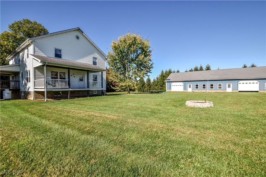 Spacious Country Home with Endless Potential
Nestled on a peaceful stretch of countryside, this 5-bedroom, 1-bath home offers room to grow inside and out. Thoughtfully designed and fully wired for electricity, the home is ready for modern updates while maintaining its traditional craftsmanship. Step inside to find a spacious layout featuring two cozy wood-burning fireplaces, generous bedrooms, and a large basement ready to be finished to suit your needs. The main bath is conveniently located, with ample space available for adding a second. Enjoy your mornings on the welcoming front porch overlooking expansive grounds—perfect for gardening, recreation, or simply soaking in the quiet. A large garage provides abundant storage and workspace for vehicles, hobbies, or equipment. This property offers a rare opportunity to create your dream country retreat with modern comforts already within reach.