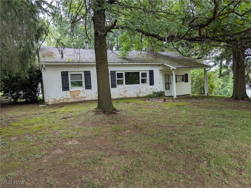 Here’s a great opportunity for investors or ambitious buyers looking for a project with upside. This 2-bedroom, 1-bath ranch sits on a slab foundation and includes two parcels totaling approximately half an acre. Interior layout features a living room, dining room, and a detached garage.

The home is in poor condition and will require a full rehab—ideal for those with a vision and resources to bring it back to life. Set across from an open field, the location has a peaceful, country-like feel with room to expand or reimagine the outdoor space.

Cash or rehab financing preferred, but all serious offers will be considered. The seller is motivated and ready to entertain offers—don’t miss your chance to add value in a desirable setting.