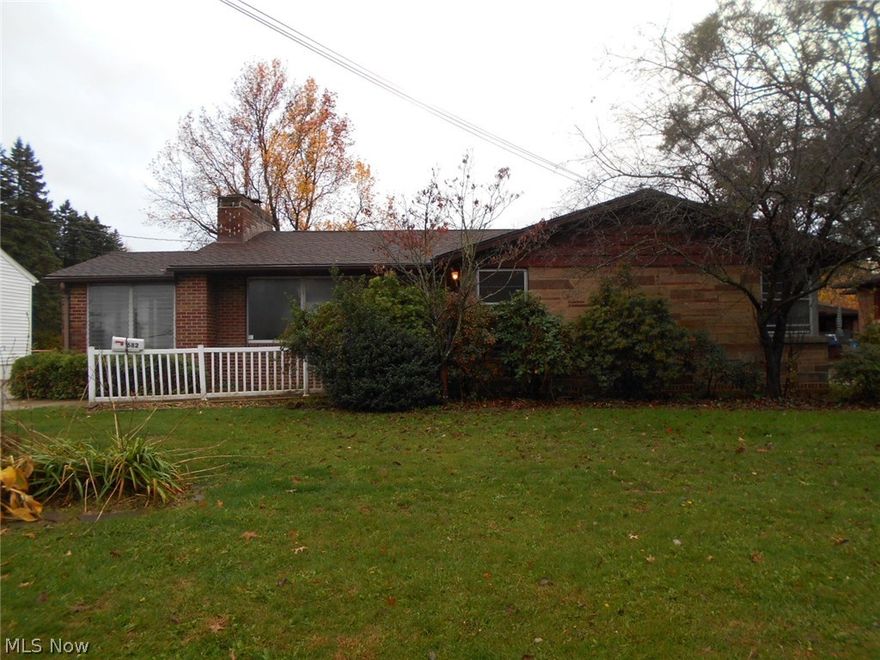 Fantastic all brick ranch just waiting for your personal touches.  Much larger than it appears with a full finished basement that includes a huge rec room, half bath and office space (or fourth bedroom) with room left over for tons of storage. Wood floors in dining and living areas.  Very solid and well built home.