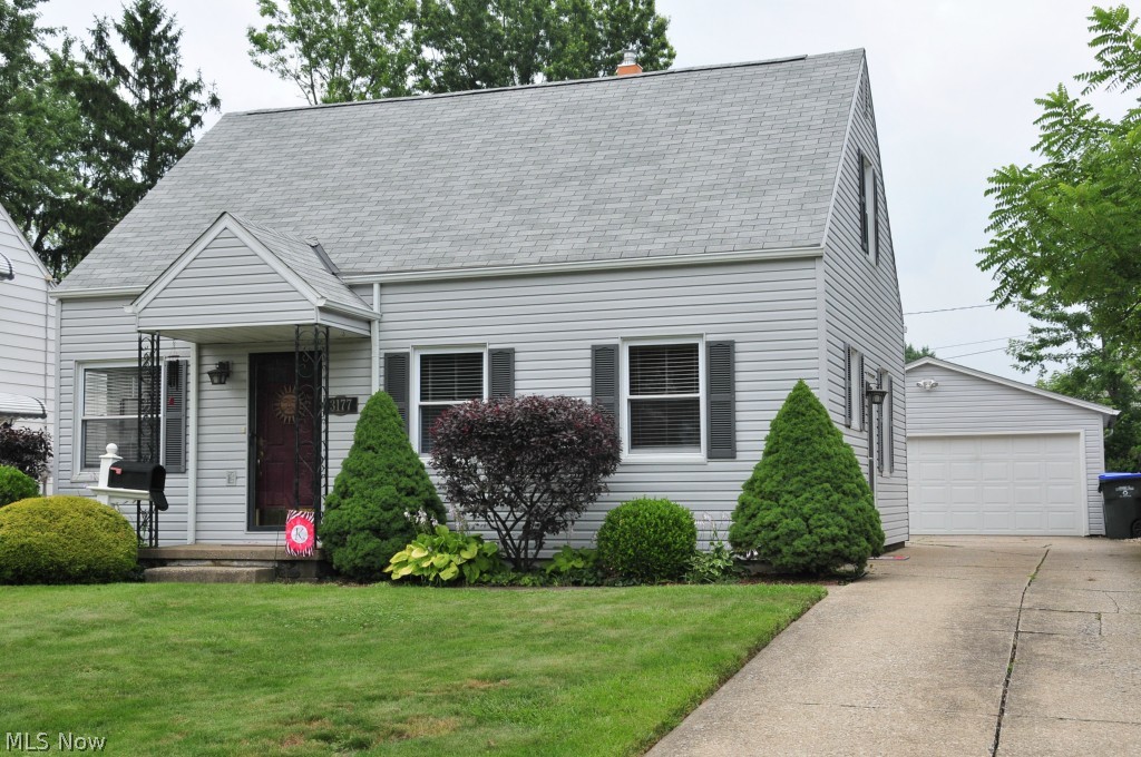WOW!! This cape is beautiful inside & out. The outside has newer vinyl siding & roof both on house & garage 2010. The inside has 3 bedrooms, 2 full baths, living room, dining area, kitchen which includes: new kitchen floor 2014, refrigerator 2013, stove 2011 & dishwasher. The lower level has a spacious family room with a full bath. Furnace & air conditioning 2013. 2 car garage with door opener. I look forward to your visit.