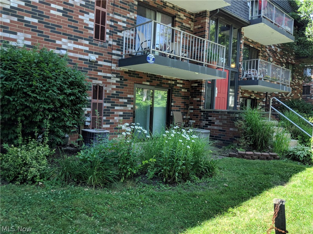 721 W Main St Kent Ohio Condo Unit B is a beautiful 2 bedroom and 2 bathroom 1st floor condo with great location of ground level corner for lots of natural light and outdoor patio space with a reserved carport space and parking lot with plenty of parking. Common laundry room and storage unit included! On the KSU bus route and easy access to downtown dining and shopping! PATIO IS GROUND FLOOR WITH NEWER SLIDING GLASS DOOR WITH KEYED LOCK FOR EXTERIOR ENTRY. Windows have been replaced, furnace has been replaced, carpet has been replaced, BOTH Bathrooms completely updated, beautiful tile, glass shower door, lots of storage, beautiful finishes, cabinetry and faucets! Updated Bosch dishwasher and Refrigerator with freezer on bottom installed, electric stove! Laundry is on the same floor just through the sound doors! Storage unit included for ease! Well maintained parking lot with reserved carport parking space, just sealed and painted! Awesome working kitchen with breakfast bar, great for e