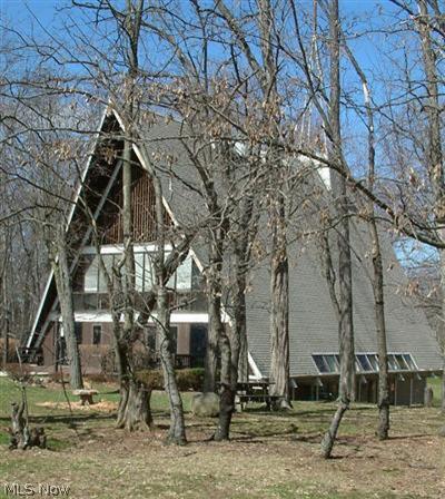 Church known as Church in the Woods, Parma Park Reformed. This is a 8322 sq ft 2 story A framed building situated on 7.46 acres of land with woods and stream. Main floor has a vestibule, church and sanctuary. The windows make an open setting. Offices on upper and main floors. Lower level consists of fellowship meeting room, kitchen and bathrooms. Asphalt paved driveway and parking. Choir loft on 3rd floor. Church can seat approx. 175.