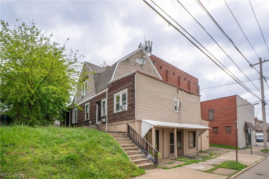 This brick quadruplex offers four 1-bedroom, 1-bath units, with on-site/outside parking, this property is a great addition to a rental portfolio or a chance to build future income potential. The owner currently pays water, sewer, and trash. Additional features include forced air gas heat, public water/sewer, and a full unfinished basement with storage space plus walk-out/walk-up access. Conveniently located near Harrison Ave with easy access to area amenities and commuter routes.