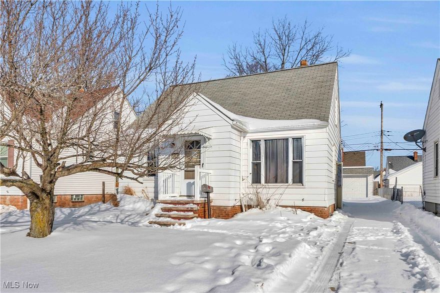 Welcome to 5602 Westlake Avenue in Parma.   This 3 bedroom 2 bathroom home offers incredible potential.  Whether you are an investor looking for your next project or a handyman ready to add value and make it your own this property provides a fantastic opportunity to bring your vision to life.  Step inside and you are greeted by a pleasing floor plan with a generous sized living room, eat in kitchen, a full bathroom and two nice sized bedrooms on the main floor.  Upstairs you will find the spacious third bedroom which can be a perfect master suite.  The basements offers lots of potential to further finish with an existing bathroom offering more opportunity to create additional living space.   Head outside and enjoy the nice sized lot with a 2-car detached garage providing amble storage and convenience.  Located in a desirable Parma neighborhood, close to shopping, dining and highway access this property is a smart investment.   Easy to show and waiting for its next owners to make their own!